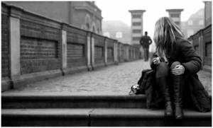 walking away letting go